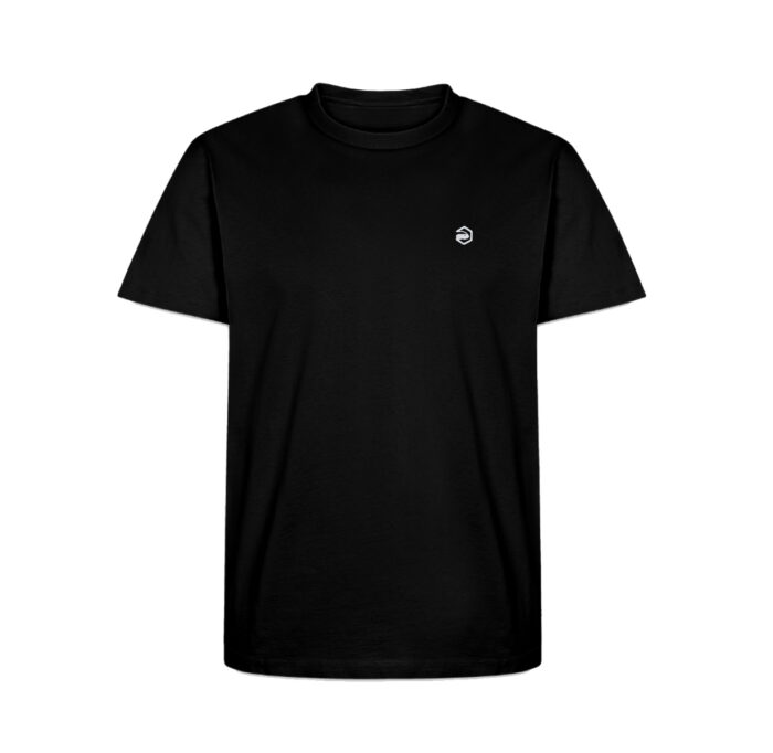 HD Oversized Heavy T-Shirt mit Stick schwarz